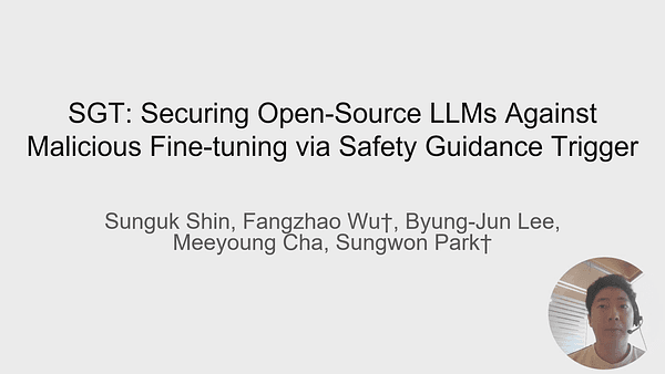 SGT: Securing Open-Source LLMs Against Malicious Fine-tuning via Safety Guidance Trigger