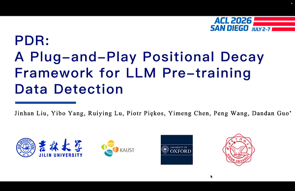 PDR: A Plug-and-Play Positional Decay Framework for LLM Pre-training Data Detection