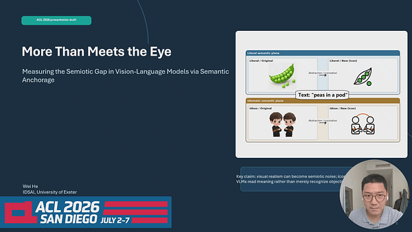 More Than Meets the Eye: Measuring the Semiotic Gap in Vision-Language Models via Semantic Anchorage