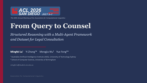 From Query to Counsel: Structured Reasoning with a Multi-Agent Framework and Dataset for Legal Consultation