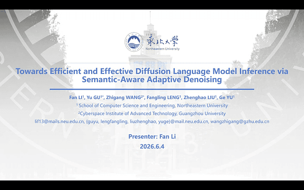 Towards Efficient and Effective Diffusion Language Model Inference via Semantic-Aware Adaptive Denoising