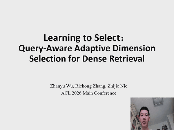 Learning to Select: Query-Aware Adaptive Dimension Selection for Dense Retrieval