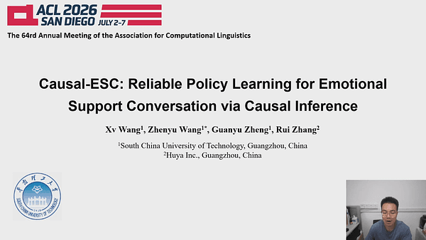 Causal-ESC: Reliable Policy Learning for Emotional Support Conversation via Causal Inference