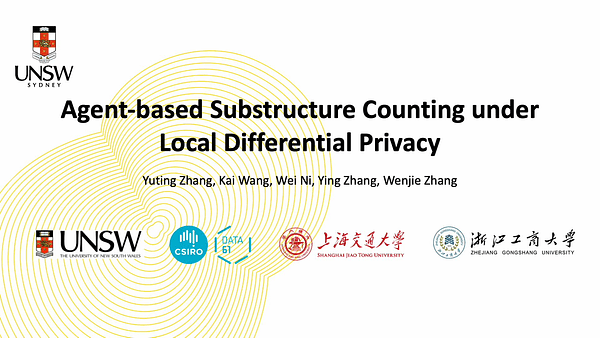 Agent-based Substructure Counting under Local Differential Privacy