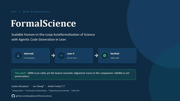 FormalScience: Scalable Human-in-the-Loop Autoformalisation of Science with Agentic Code Generation in Lean