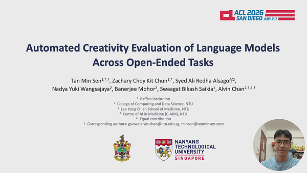 Automated Creativity Evaluation of Language Models Across Open-Ended Tasks