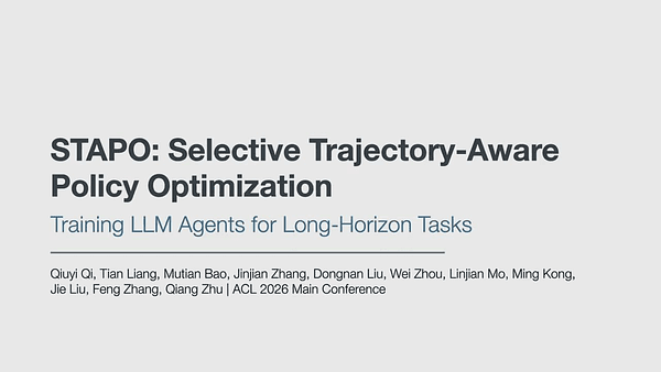 STAPO: Selective Trajectory-Aware Policy Optimization for LLM Agent Training
