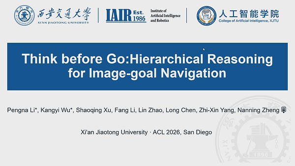 Think before Go: Hierarchical Reasoning for Image-goal Navigation