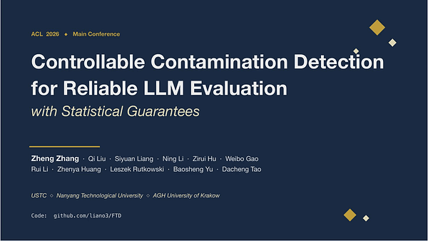 Controllable Contamination Detection for Reliable LLM Evaluation with Statistical Guarantees
