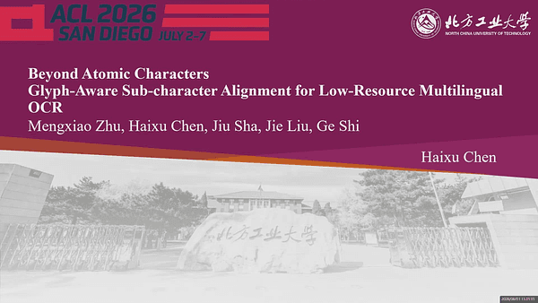 Beyond Atomic Characters: Glyph-Aware Sub-character Alignment for Low-Resource Multilingual OCR