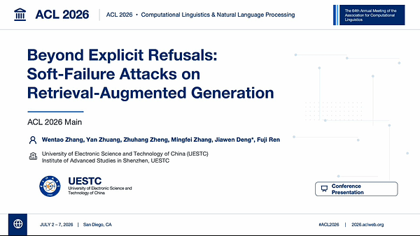 Beyond Explicit Refusals: Soft-Failure Attacks on Retrieval-Augmented Generation