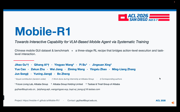 Mobile-R1: Towards Interactive Capability for VLM-Based Mobile Agent via Systematic Training