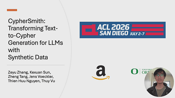 CypherSmith: Transforming Text-to-Cypher Generation for LLMs with Synthetic Data