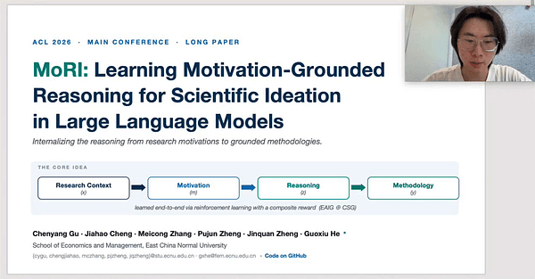MoRI: Learning Motivation-Grounded Reasoning for Scientific Ideation in Large Language Models