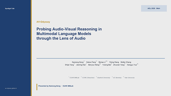 Probing Audio-Visual Reasoning in Multimodal Language Models through the Lens of Audio