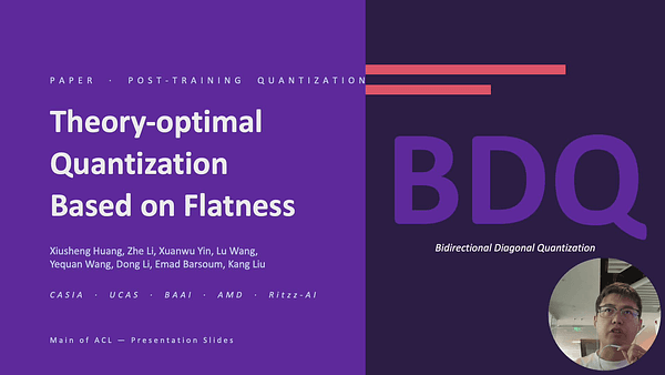 Theory-optimal Quantization Based on Flatness