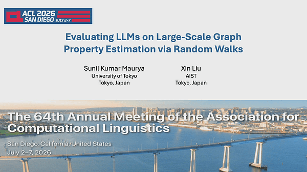 Evaluating LLMs on Large-Scale Graph Property Estimation via Random Walks
