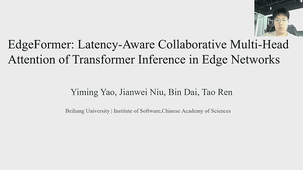 EdgeFormer: Latency-Aware Collaborative Multi-Head Attention of Transformer Inference in Edge Networks