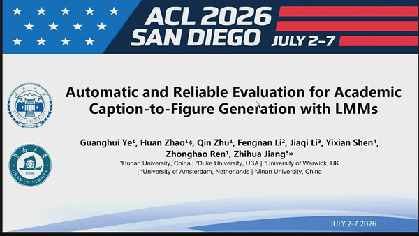 Automatic and Reliable Evaluation for Academic Caption-to-Figure Generation with LMMs