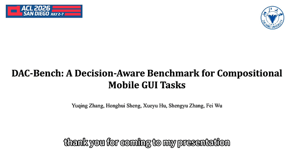 DAC-Bench: A Decision-Aware Benchmark for Compositional Mobile GUI Tasks