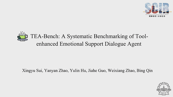 TEA-Bench: A Systematic Benchmarking of Tool-enhanced Emotional Support Dialogue Agent