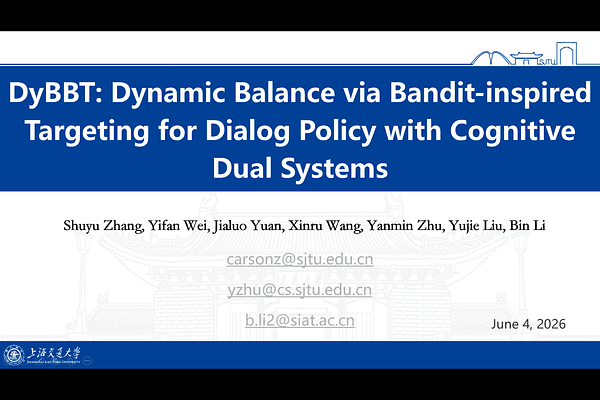 DyBBT: Dynamic Balance via Bandit-inspired Targeting for Dialog Policy with Cognitive Dual Systems