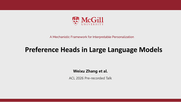 Preference Heads in Large Language Models: A Mechanistic Framework for Interpretable Personalization