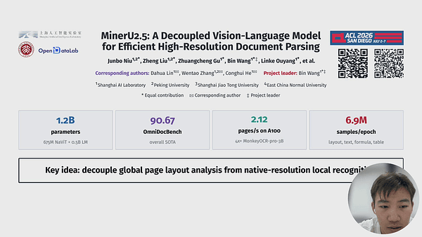 MinerU2.5: A Decoupled Vision-Language Model for Efficient High-Resolution Document Parsing