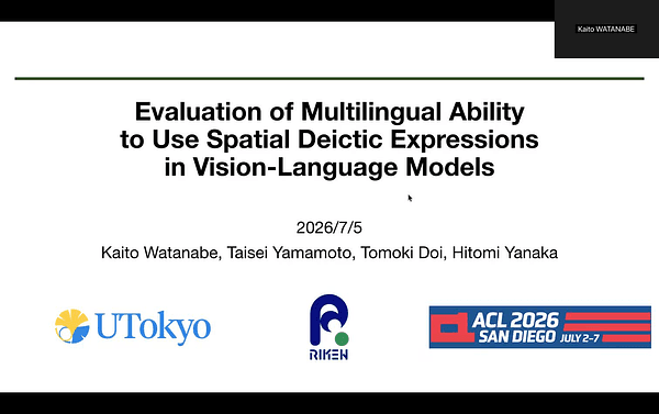 Evaluation of Multilingual Ability to Use Spatial Deictic Expressions in Vision-Language Models