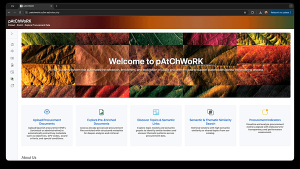 pAtChWoRK: Patching the Pieces of Public Procurement Documents