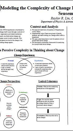 Modeling the Complexity of Change Perspectives and the Implications of Sensemaking