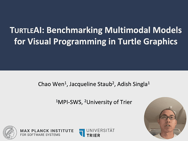 TURTLEAI: Benchmarking Multimodal Models for Visual Programming in Turtle Graphics