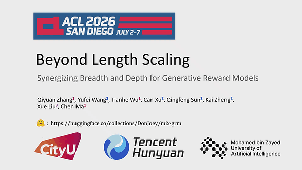 Beyond Length Scaling: Synergizing Breadth and Depth for Generative Reward Models