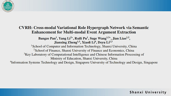 CVRH: Cross-modal Variational Role Hypergraph Network via Semantic Enhancement for Multi-modal Event Argument Extraction