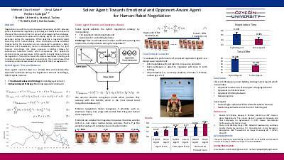 Solver Agent: Towards Emotional and Opponent-Aware Agent for Human-Robot Negotiation