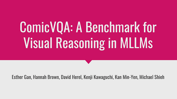 ComicVQA: A Benchmark for Visual Reasoning in Multimodal LLMs