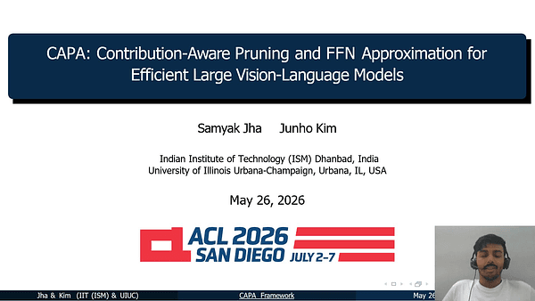 CAPA: Contribution-Aware Pruning and FFN Approximation\\for Efficient Large Vision-Language Models