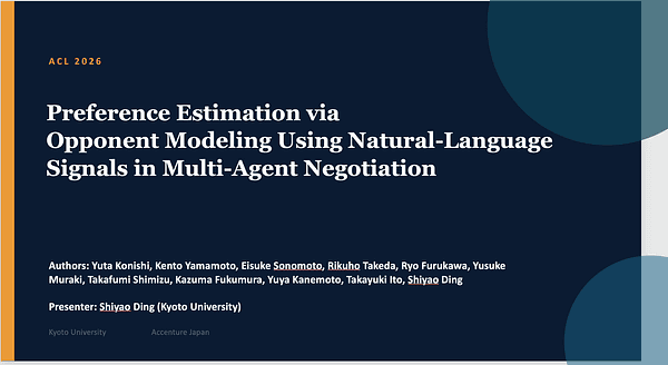 Preference Estimation via Opponent Modeling in Multi-Agent Negotiation
