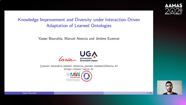Knowledge Improvement and Diversity under Interaction-Driven Adaptation of Learned Ontologies