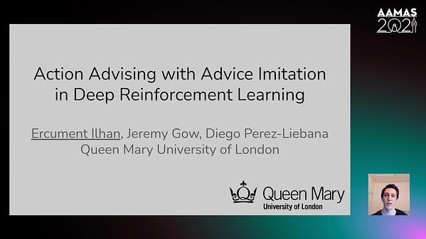 Action Advising with Advice Imitation in Deep Reinforcement Learning