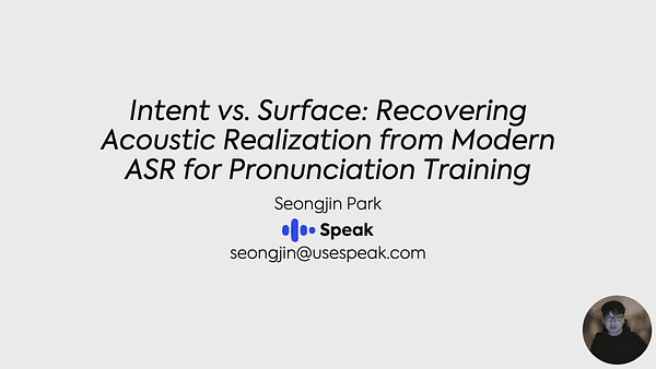 Intent vs. Surface: Recovering Acoustic Realization from Modern ASR for Pronunciation Training