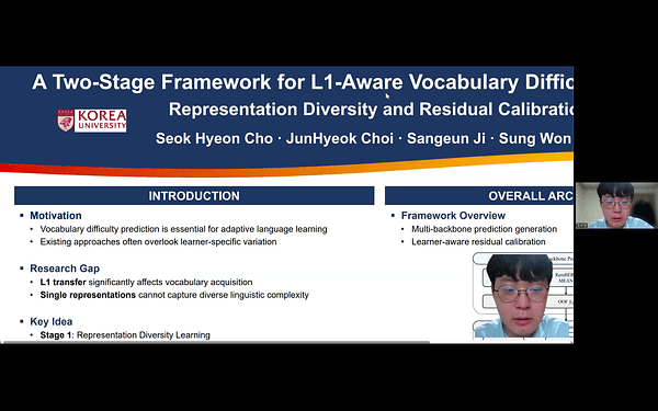 A Two-Stage Framework for L1-Aware Vocabulary Difficulty Prediction with Representation Diversity and Residual Calibration