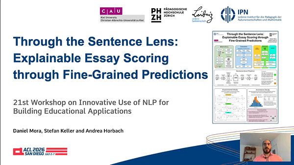 Through the Sentence Lens: Explainable Essay Scoring through Fine-Grained Predictions