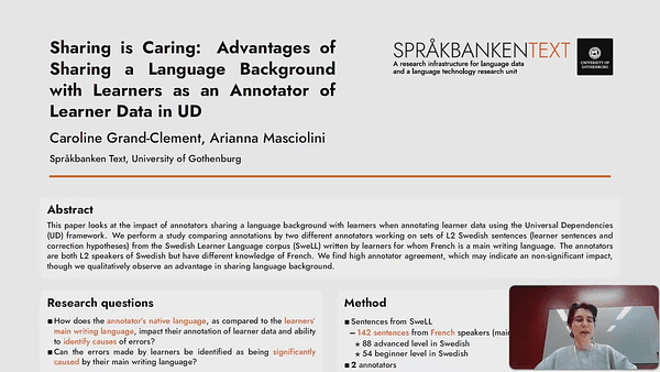 Sharing is Caring: Advantages of Sharing a Language Background with Learners as an Annotator of Learner Data in UD