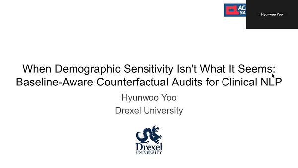 When Demographic Sensitivity Isn't What It Seems: Baseline-Aware Counterfactual Audits for Clinical NLP