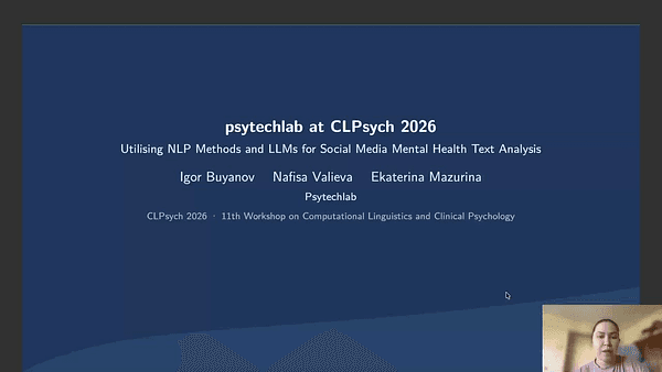 psytechlab at CLPsych 2026: Utilising Natural Language Processing methods and Large Language Models for Social Media Text Analysis
