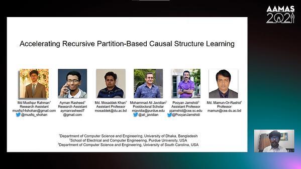 Accelerating Recursive Partition-Based Causal Structure Learning
