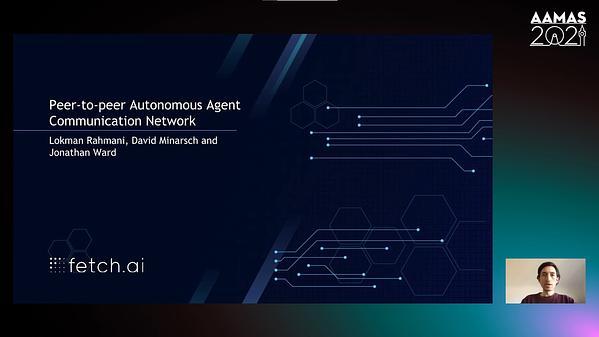 Peer-to-peer Autonomous Agent Communication Network