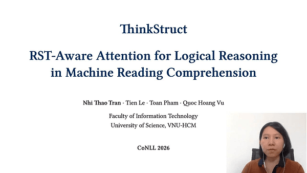 ThinkStruct: RST-Aware Attention for Logical Reasoning in Machine Reading Comprehension