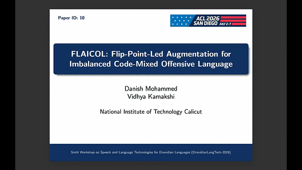 FLAICOL: Flip-Point-Led Augmentation for Imbalanced Code-Mixed Offensive Language Detection